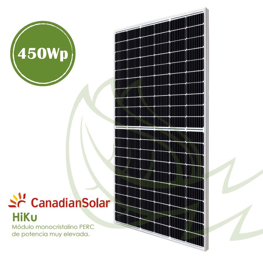 Panel solar de 450 Wp