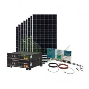 KIT SOLAR AUTOCONSUMO FOTOVOLTAICO CON BATERÍAS DE LITIO (PYLONTECH) 3600 Wp VICTRON